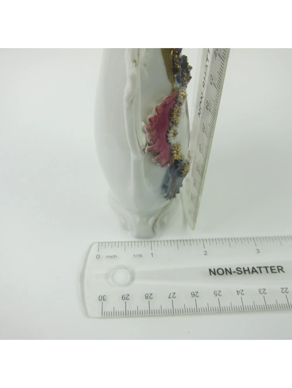 Antique Porcelain Mini Bud Vase 4.75